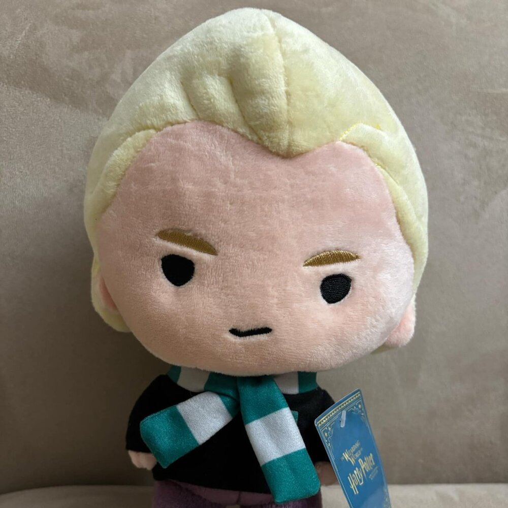 Wizarding World of Harry Potter Draco Malfoy with Scarf Plush NWT